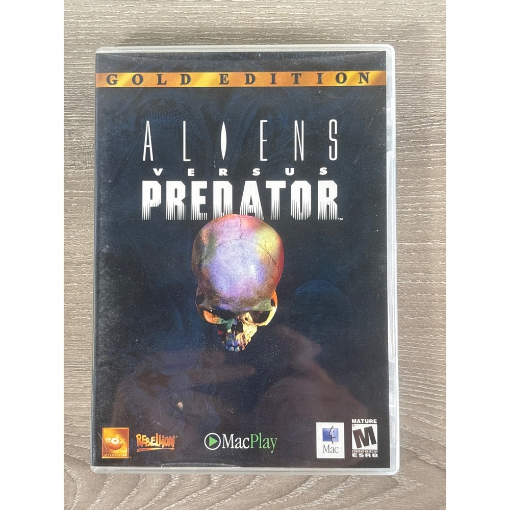 Aliens Versus Predator Gold Edition PC Game MacPlay 2000‎